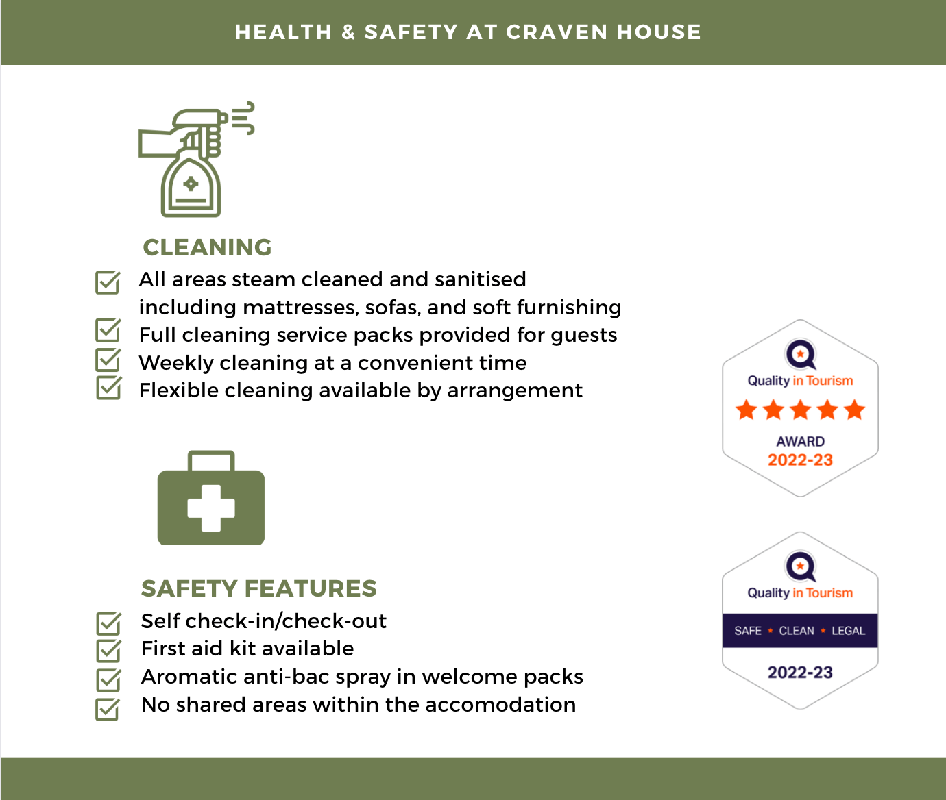 Craven House Safety