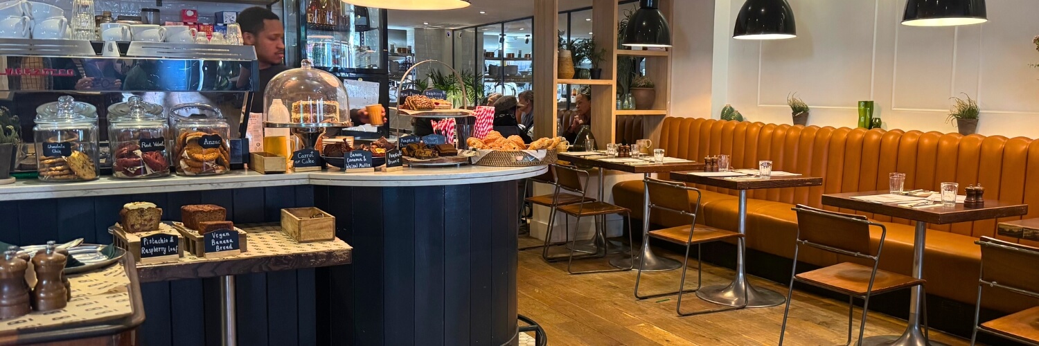 Restaurant - Cafe Benedict near Hampton Court and Bushy Park