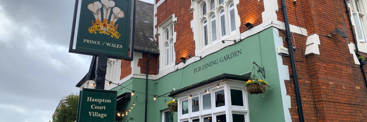 Prince of Wales Pub in Hampton Court