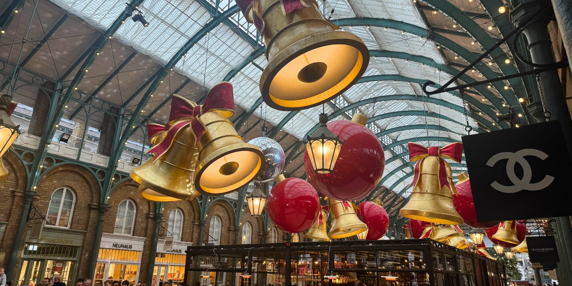 Christmas in Covent Garden, London