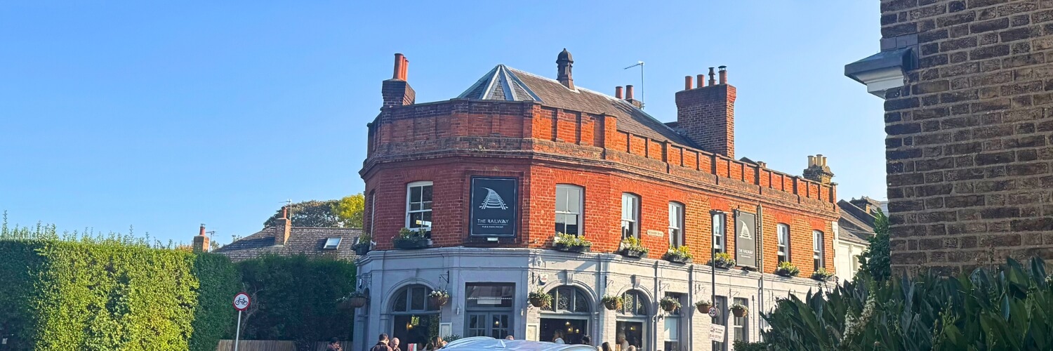 The Railway pub & restaurant near Bushy Park