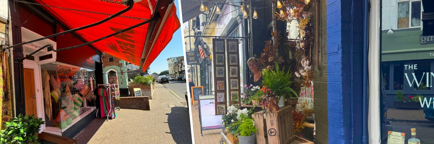 Bridge Road Shopping In East Molesey
